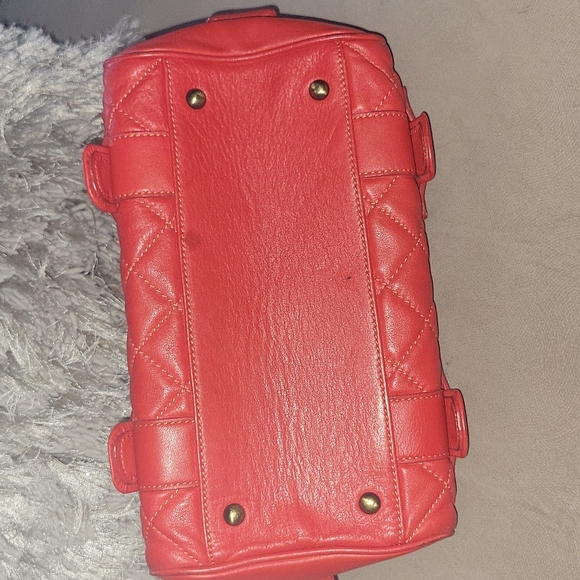 RED MCM SATCHEL - Picture 7 of 8
